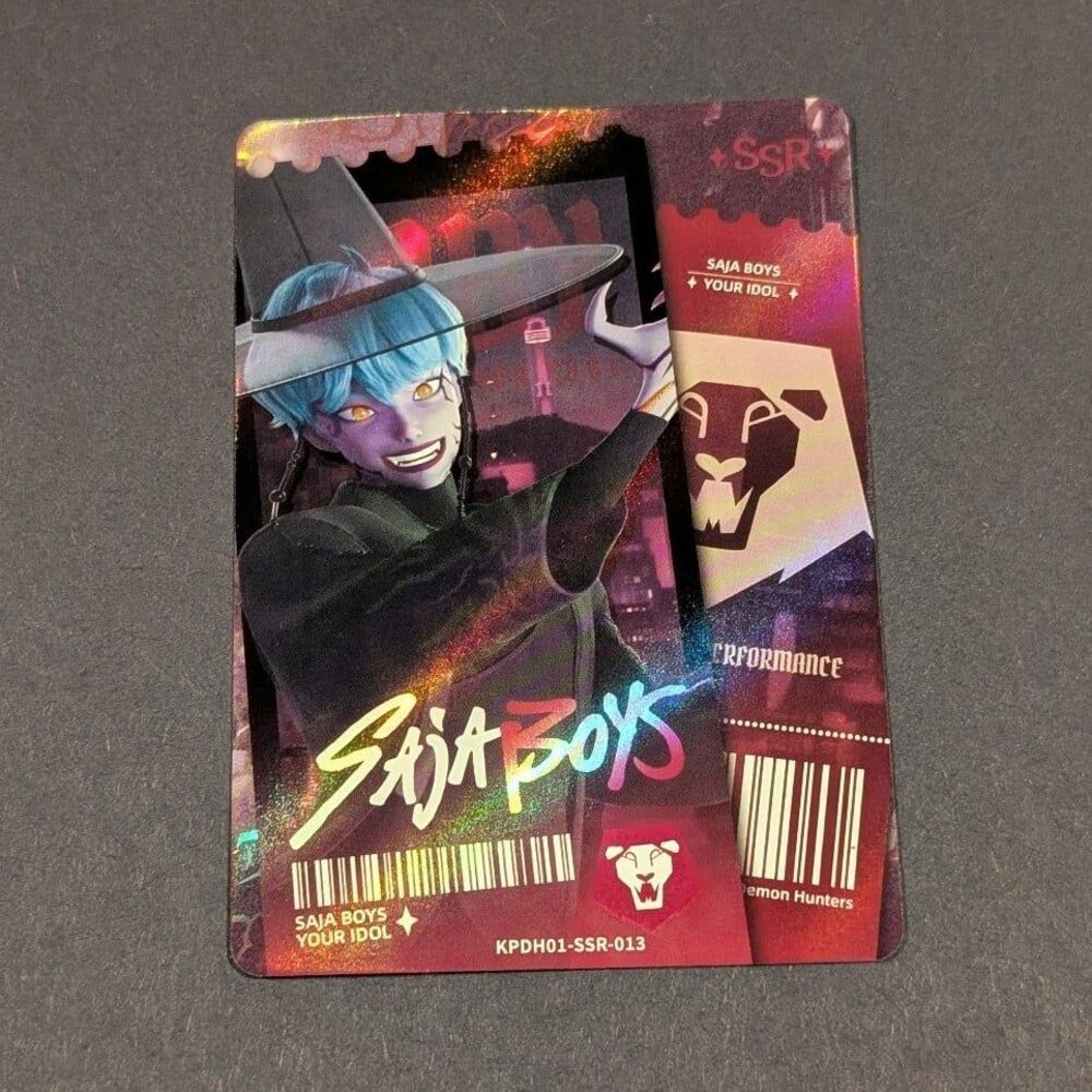 Kayou K-Pop Demon Hunters Baby Saja Boys Your Idol SSR Card KPDH01-SSR-013